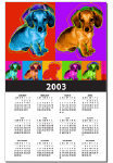 dachshund calendar