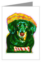 dachshund card