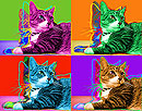 warhol Pop Art Pet art