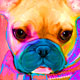 french bulldog custom pet portrait
