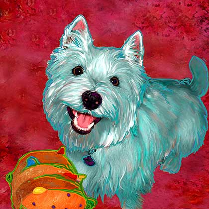 westie art Fajita Be Sure And Book Mark Our Site