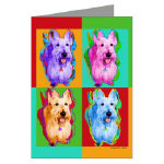 Wheaten Scottish Terrier  Cards